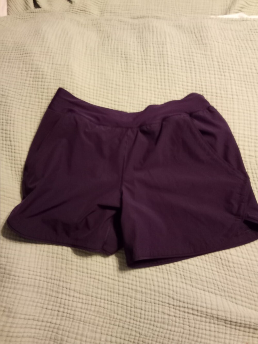 Lands' End Blackberry Women's SunShade UPF 50 3" Board Shorts with Panty